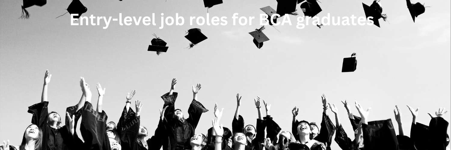 Entry-level job roles for BCA graduates